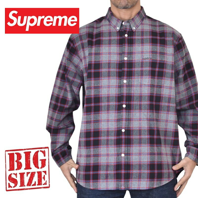 楽天市場】supreme ネルシャツ（カジュアルシャツ｜トップス）：メンズ