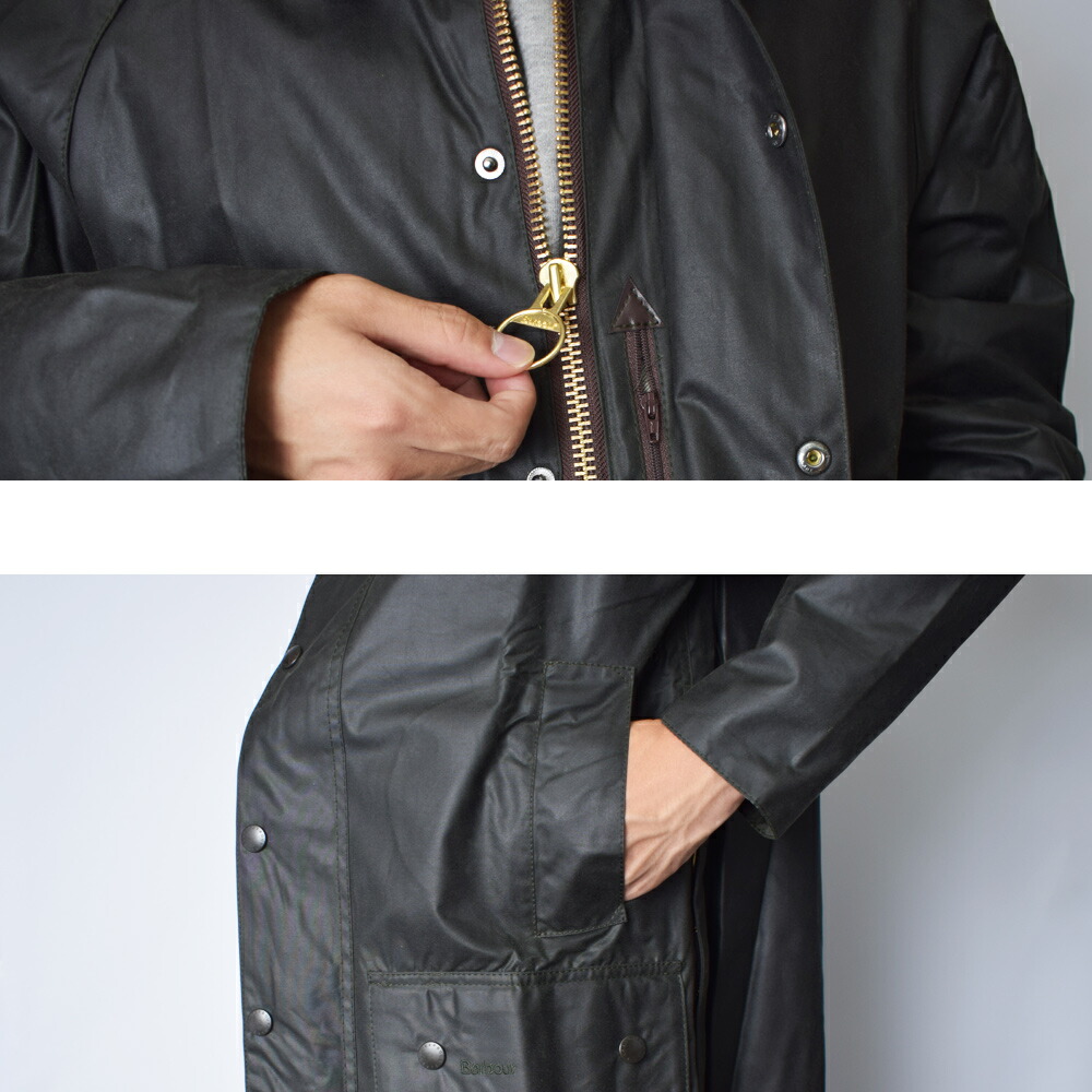 楽天市場】BARBOUR バブアー MWX0017SG91 BEAUFORT Sage ビュー