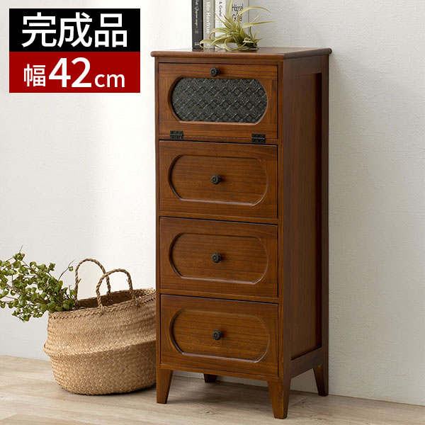 楽天市場】【レビュー特典付き】チェスト 引き出し 収納 完成品 4段