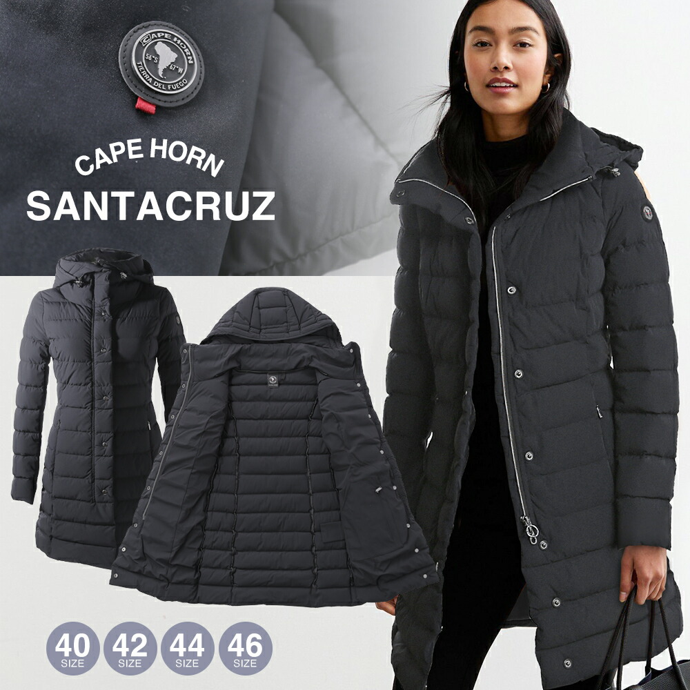 楽天市場】ケープホーン santacruz サンタクルーズ ダウン ロング