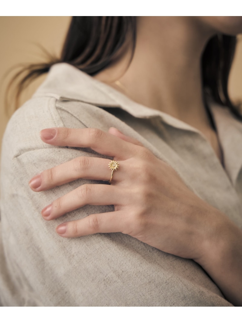 楽天市場】[マーガレット] K18YG ダイヤモンド リング ete bijoux エテ