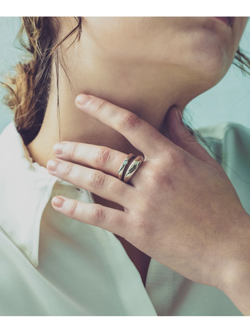 楽天市場】リグロウ 合成ダイヤモンド セット リング ete bijoux エテ