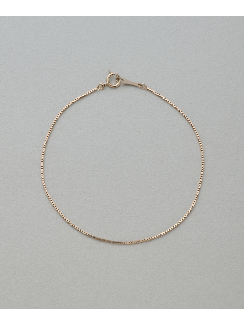 楽天市場】K18RBG トーン ベネチアンチェーン ブレスレット ete bijoux