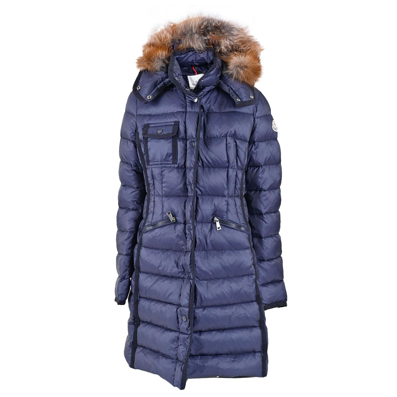 楽天市場】モンクレール MONCLER ダウンコート HERMIFUR 778 ネイビー