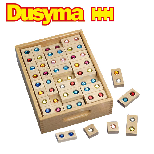 楽天市場】Dusyma デュシマ社 ジュエル積木 128ピース〜ドイツの