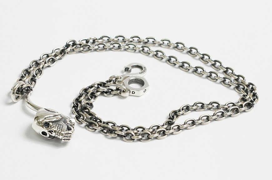 楽天市場】WEIRDO JEWERLY ウィアード ジュエリー SKULL PIPO シルバー