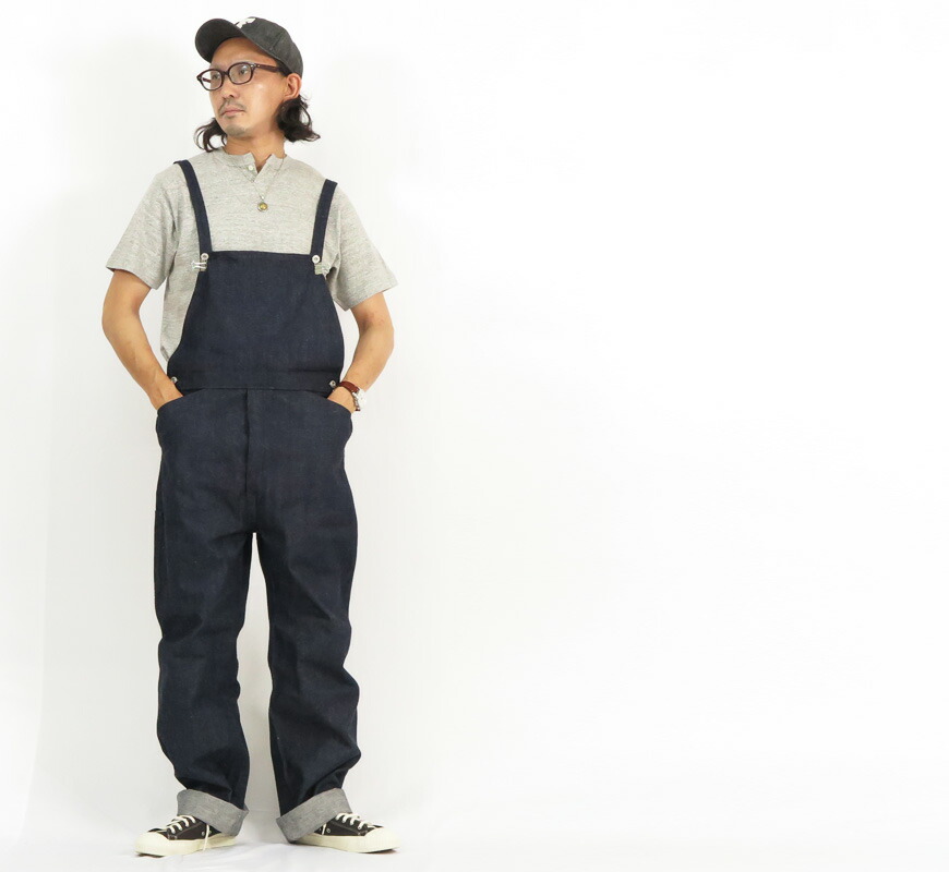 楽天市場】WAREHOUSE ウェアハウス 12oz デニム オーバーオール TURN