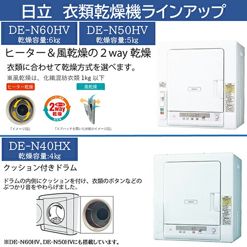 楽天市場】【設置】日立(HITACHI) DES-N76-S シルバーグレー 衣類乾燥
