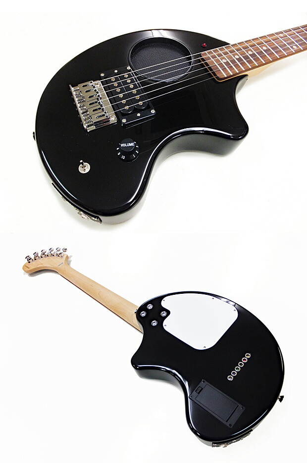 美品】ZO-3 ブラック アンプ内蔵ミニギター 専用ケース付 ぞーさん