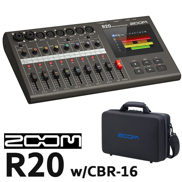 楽天市場】【専用ケース付属！】ZOOM R20 ズーム マルチトラック