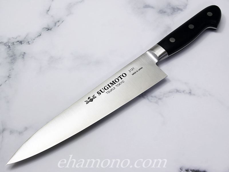 楽天市場】杉本 ツバ付最上（A）牛刀210mm 2121 : e刃物.com楽天店