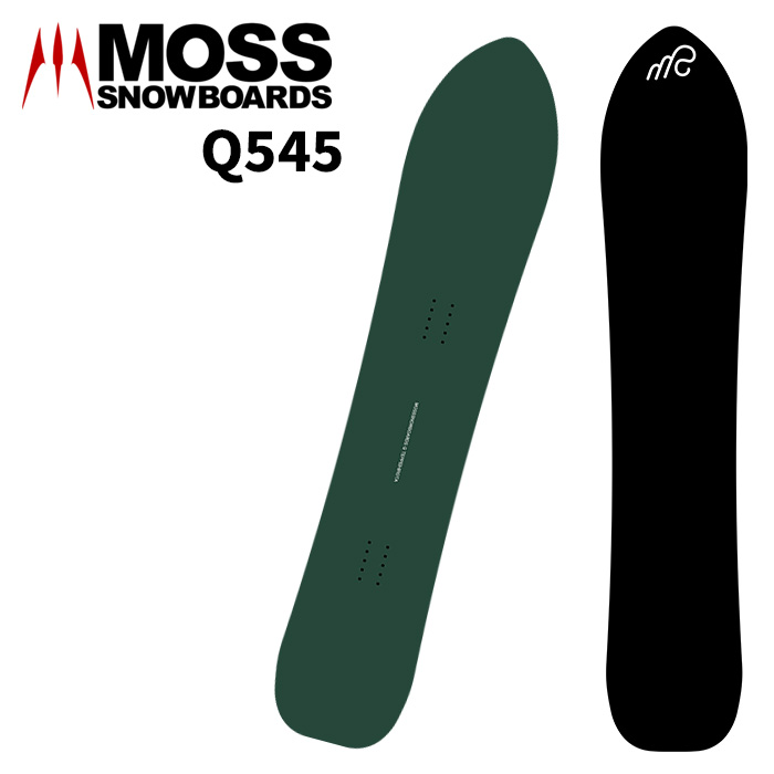 楽天市場】MOSS SNOWBOARDS モス スノーボード 板 Q545 25-26 モデル