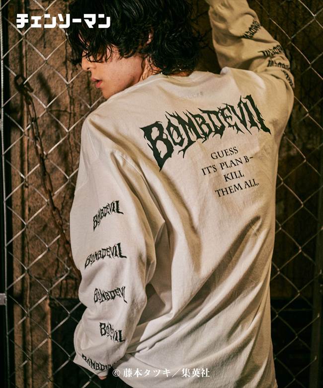 楽天市場】glamb グラム チェンソーマン Bomb Devil Long Sleeve T