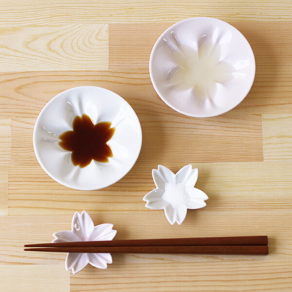 楽天市場】hiracle ひらくる さくら小皿 さくら豆皿各2枚セット【桜