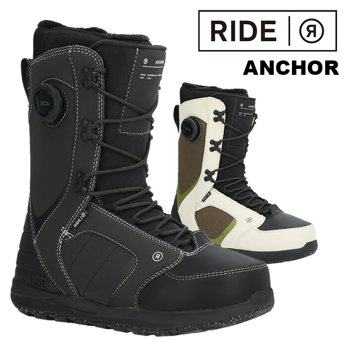 楽天市場】RIDE ライド スノーボード ブーツ ANCHOR 24-25 モデル : F