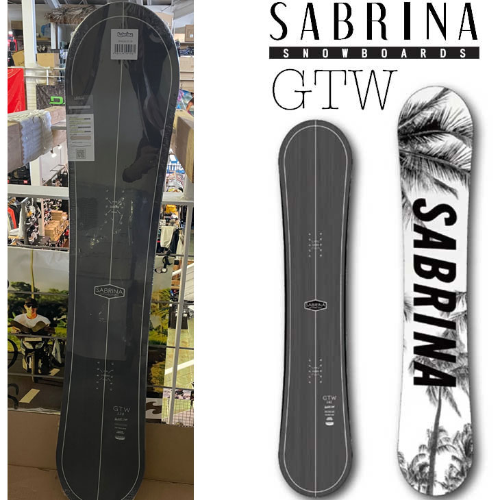 楽天市場】22-23 SABRINA サブリナ スノーボード GTW ジーティー