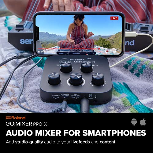 楽天市場】Roland(ローランド) オーディオミキサー Roland GO:MIXER