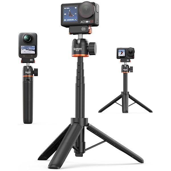 楽天市場】【送料無料】DJI Osmo Action 5 Pro/4/3用 三脚/自撮り棒/一