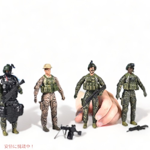 楽天市場】エリートフォース 海軍特殊部隊 アクションフィギュア 5個