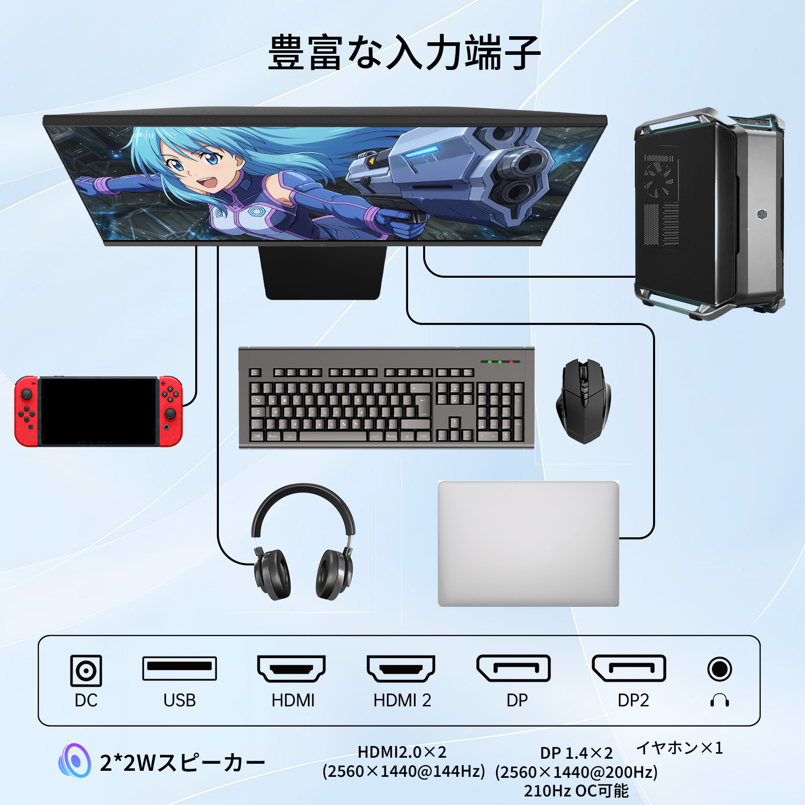 楽天市場】【20％OFFクーポン！】ゲーミングモニター 27インチモニター