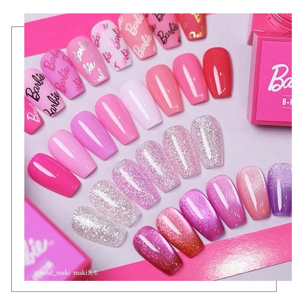楽天市場】バービー Barbie フラッシュジェル 10g 6色セット FG01~06