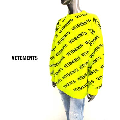 楽天市場】ヴェトモン VETEMENTS メンズ トップス ニット セーター 総