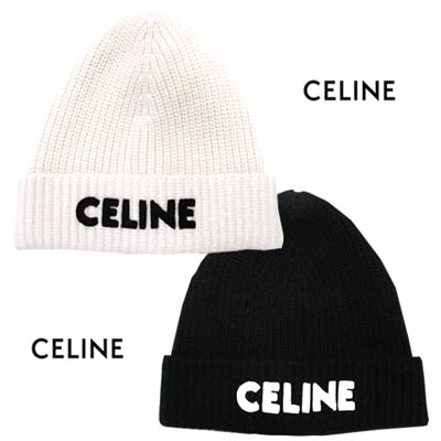 楽天市場】セリーヌ CELINE メンズ 帽子 キャップ ニット帽 ニット