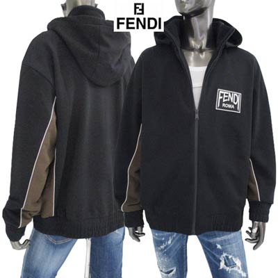 楽天市場】フェンディ FENDI メンズ トップス アウター ジャケットロゴ