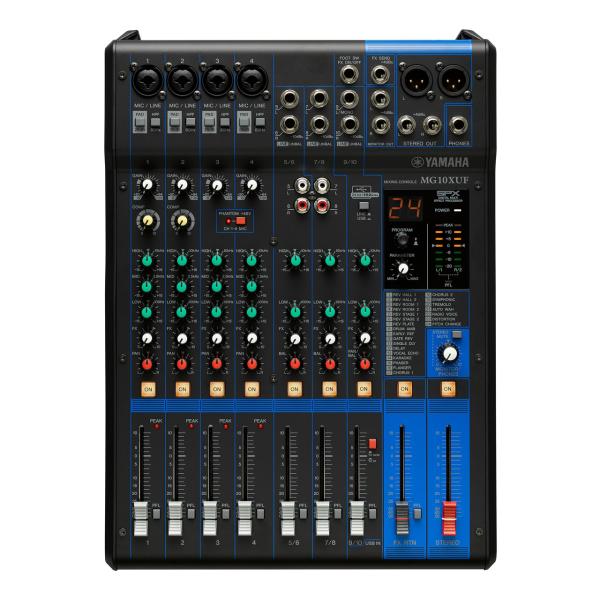 楽天市場】YAMAHA ヤマハ MG10XUF ◇ フェーダータイプ 10ch アナログ