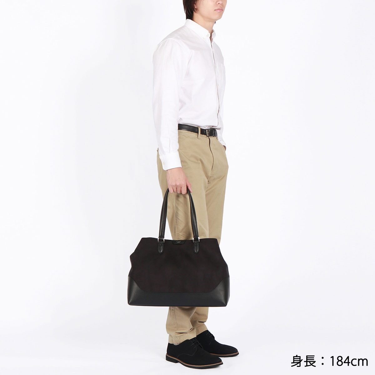 しげしげさん 美品 ペッレモルビダ 2wayビジネストートバッグ 専用袋