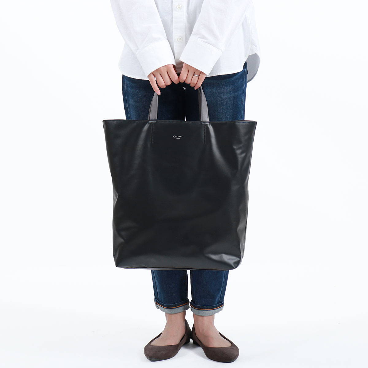 楽天市場】オーシバル トートバッグ ORCIVAL トート VERTICAL TOTE