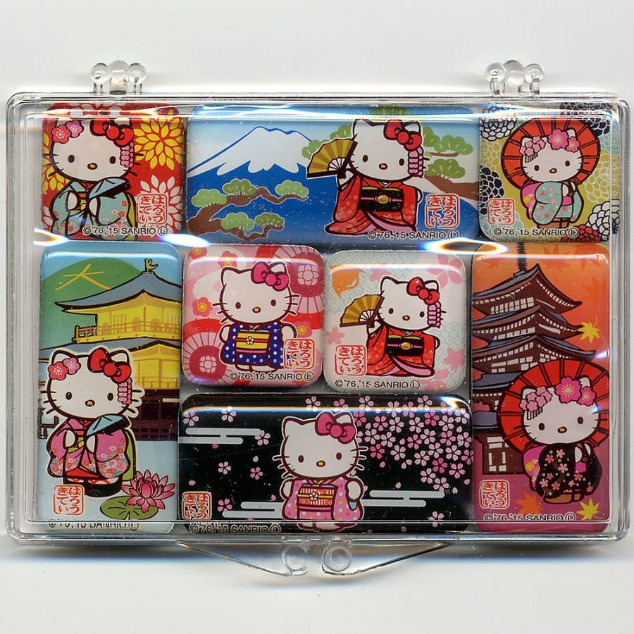 楽天市場】キティマグネット 8個セット キティちゃんマグネット日本の