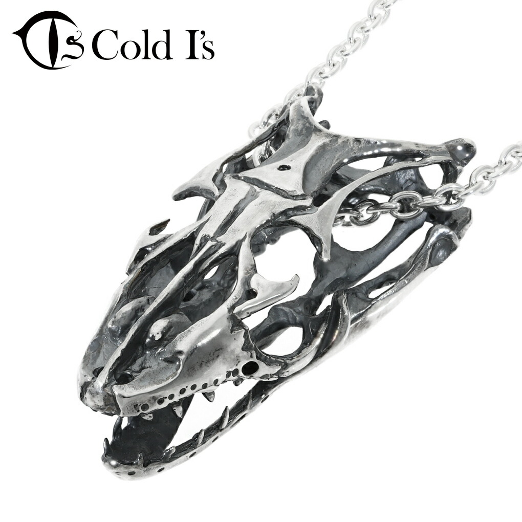楽天市場】Cold I's モニター スカル ペンダント ネックレス
