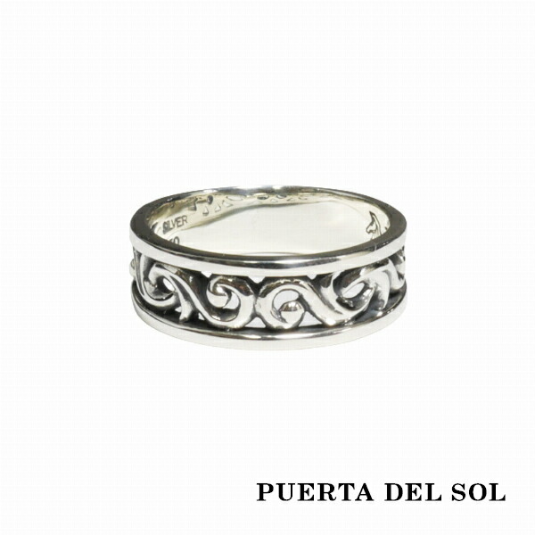 楽天市場】PUERTA DEL SOL Artisan 透かし彫り アラベスク模様 リング