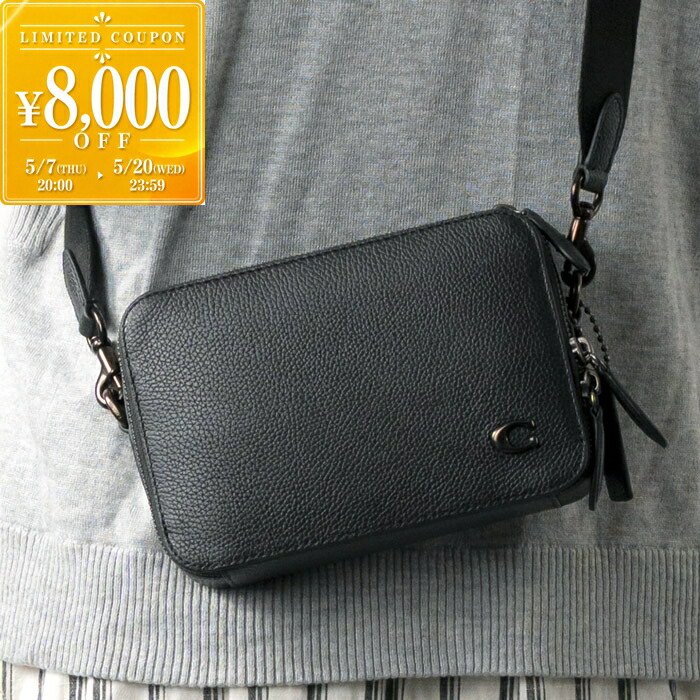 楽天市場】COACH コーチ ショルダーバッグ チャーター CR782 BLK