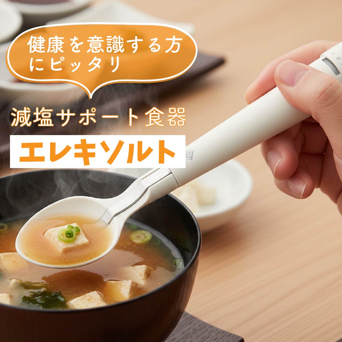 楽天市場】KIRIN キリン エレキソルトスプーン 減塩スプーン 電気の力