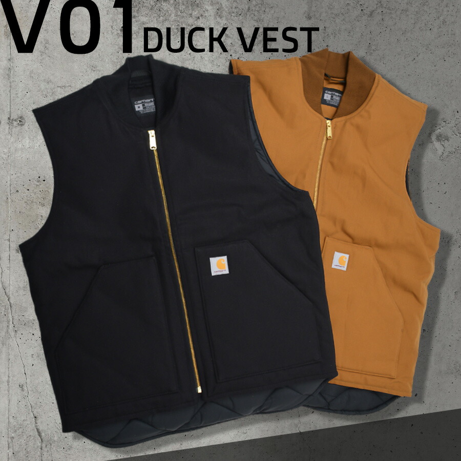 楽天市場】Carhartt カーハート ベスト V01 メンズ ダック ワーク