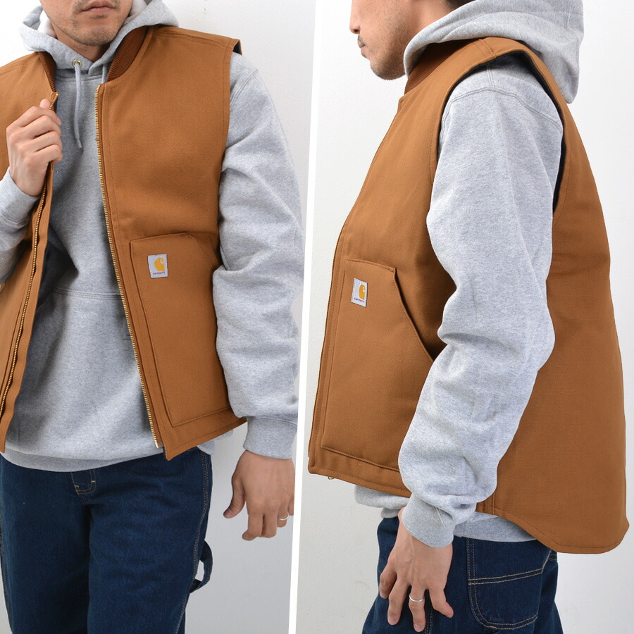 楽天市場】Carhartt カーハート ベスト V01 メンズ ダック ワーク