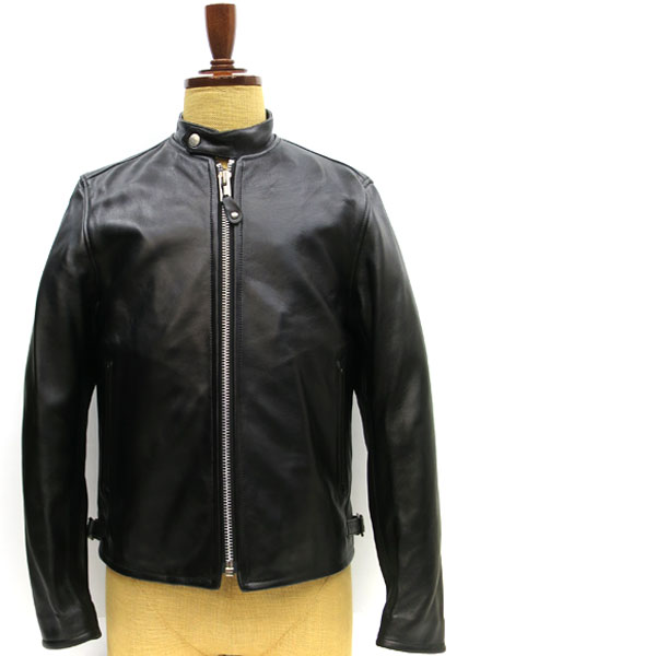 楽天市場】羊革 【schott 神戸正規】Schott 70'S SINGLE RIDERS JACKET