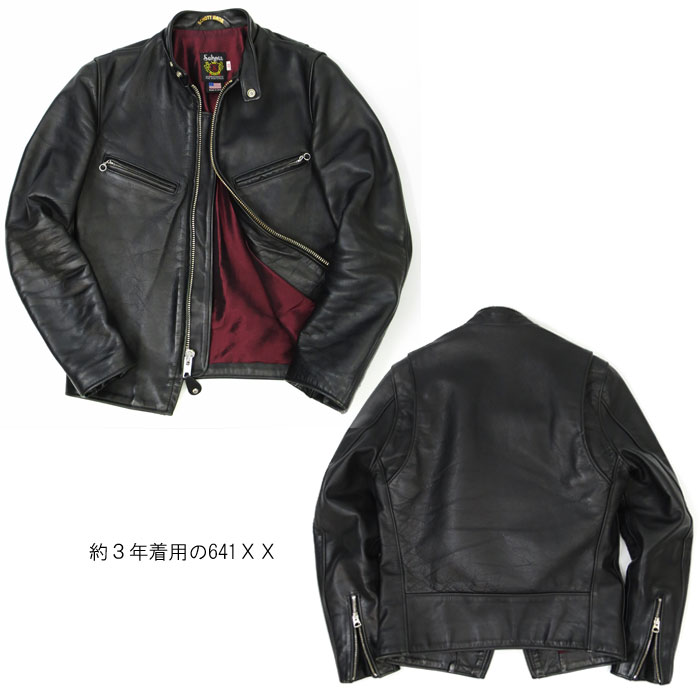 楽天市場】牛革 ステアハイド Schott 641XX 60's641XX シングル