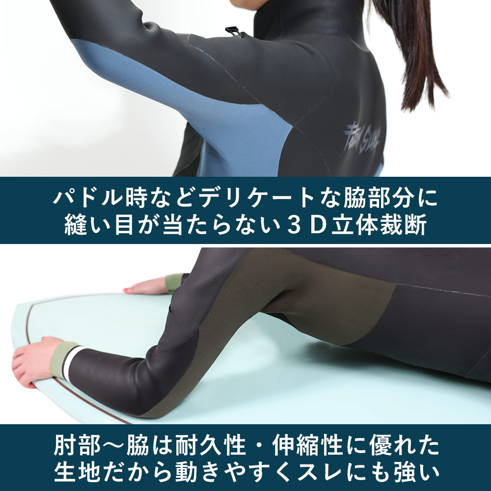 楽天市場】[開始4時間限定ｸｰﾎﾟﾝ]FELLOW セミドライ 5×3mm ウェット