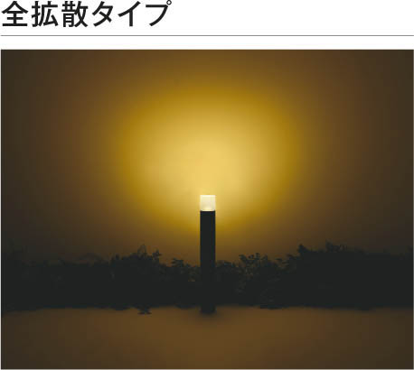 楽天市場】AU51317 LEDガーデンライト (60W相当) LED（電球色