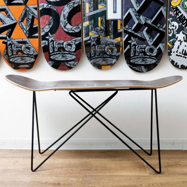 楽天市場】スケボーチェアレッグ IFO SKATE STOOL スケートスツール