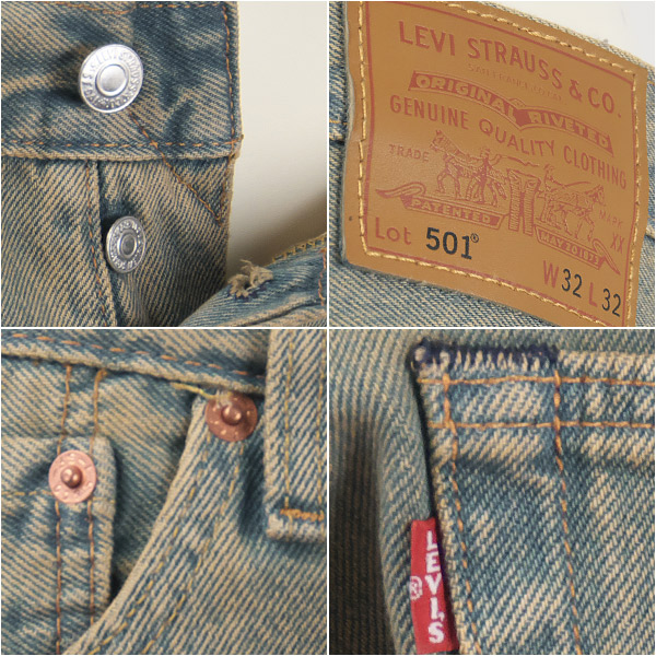楽天市場】Levi's リーバイス プレミアム 501 オリジナル ボタンフライ