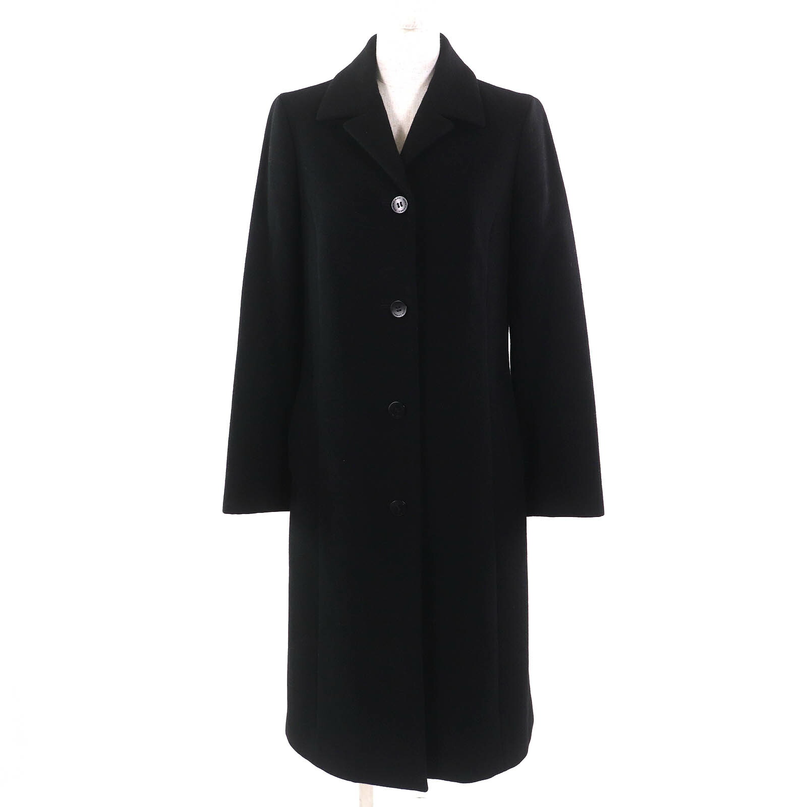 Burberrys ネイビーロングウールコート7AR BURBERRY - 美品 Vintage