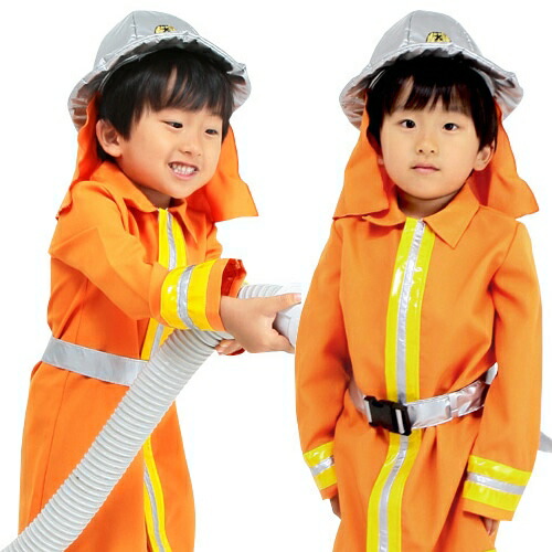 楽天市場】【1点までメール便も可能】キッズジョブ 消防士 120