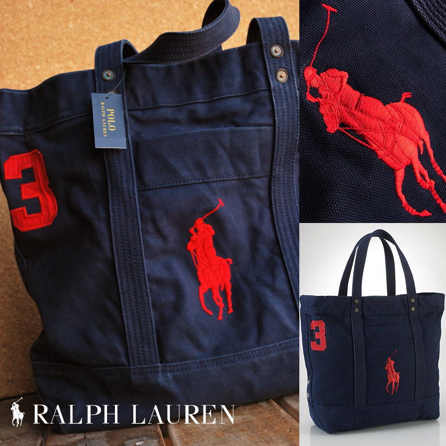 楽天市場】ポロ ラルフローレン バッグ 正規品 トートバッグ ユニ
