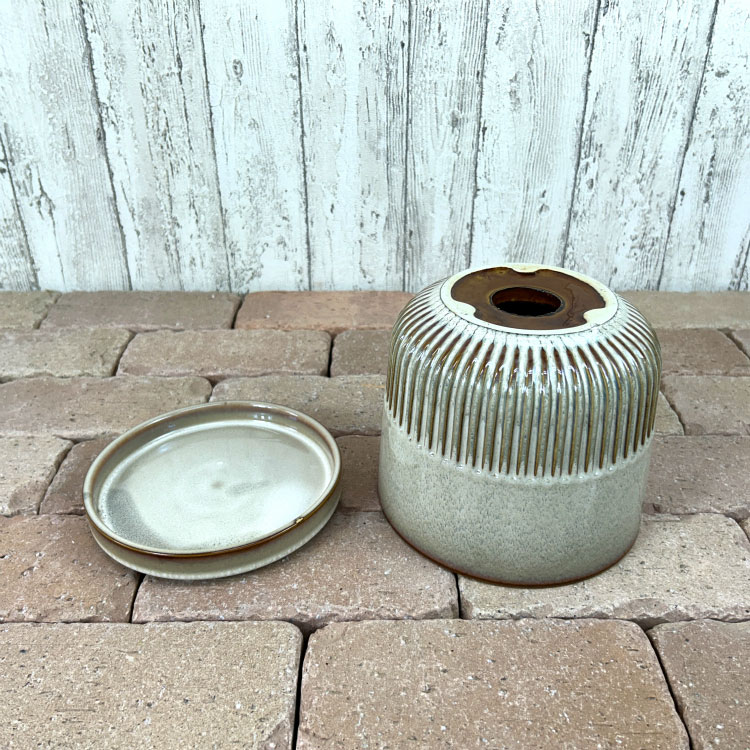 楽天市場】植木鉢 おしゃれ 陶器鉢 クリアグラデーションポット YD011