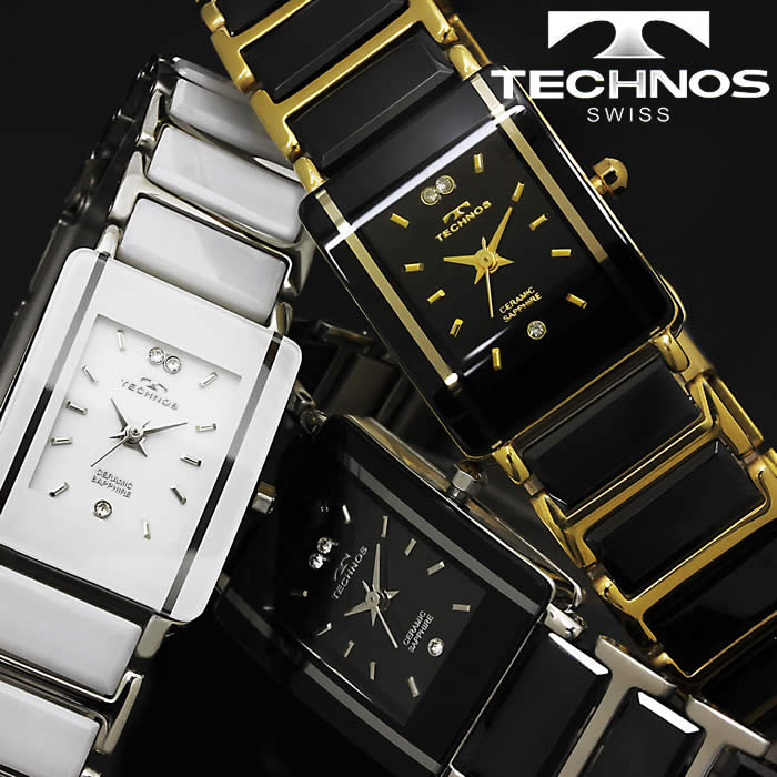 楽天市場】腕時計 レディース 時計 テクノス 防水 TECHNOS セラミック