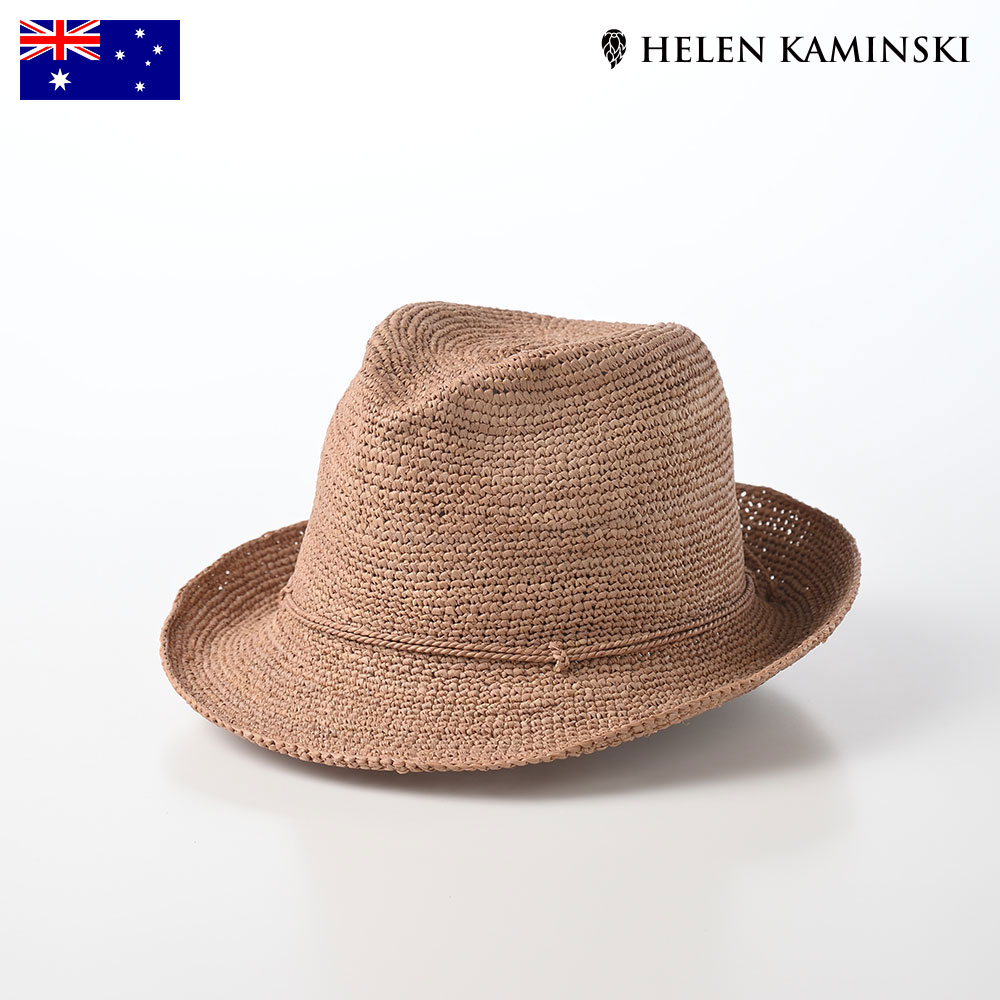 楽天市場】HELEN KAMINSKI 中折れハット ラフィアハット 麦わら帽子